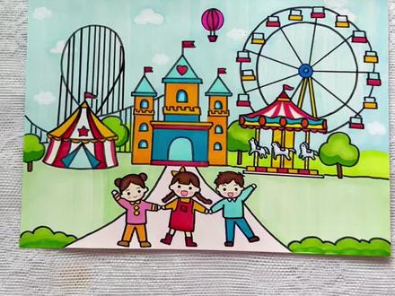 原创|数学几何图形画~#数学几何图形手抄报 #认识图形手抄报 #几何图形手抄报 #数学几何图形创意画 #几何图形拼图创意画