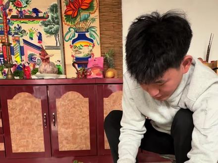 山东人过年必备的技能 #叠元宝 #手工