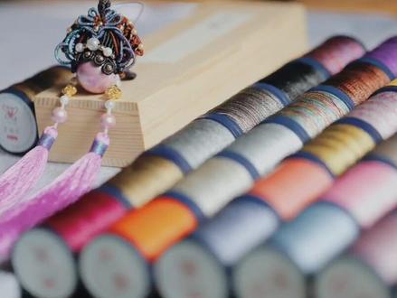 王昭君 手编花嫁#古风 #编织