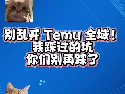 别乱开Temu全域推广!我踩过的坑,你们别在踩了#temu商家现状 #temu运营 #temu #跨境电商 #temu跨境