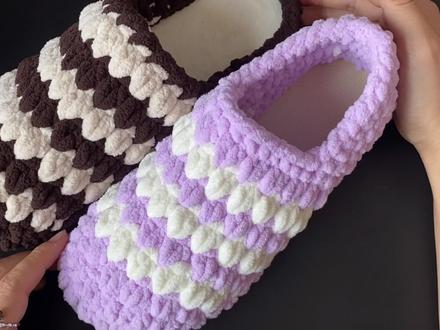 牛筋底冰条线拖鞋及棉鞋零基础教程(一)