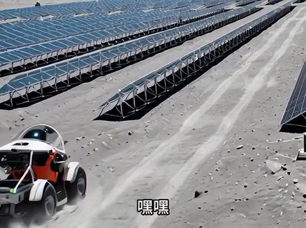 新能源月球车,为祖国点赞!