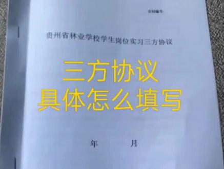大学生实习困惑解答 #大学生实习 #实习生#三方协议#实习协议#就业协议