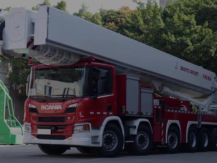 价值3300万的消防车,最大升高高度101米!全中国只有30多台