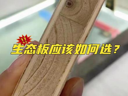 生态板质量如何辨别,价格如何?⬇️#源头工厂 #门墙柜一体化 #环保板材 #源头工厂 #康居宝贝