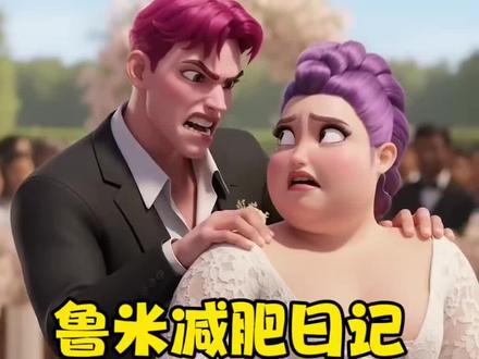 鲁米宝宝的减肥日记#二次元 #猎魔女团 #动画