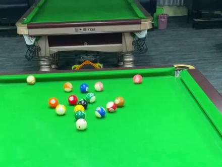 #创作灵感 台球技巧教学,开球教学。
