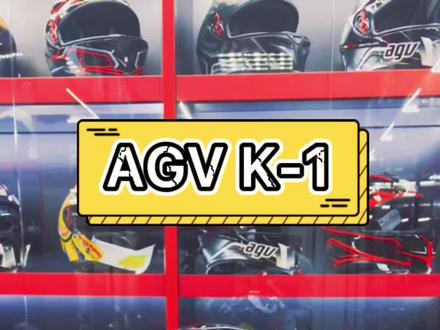 机车头盔日常 Agv-K1 Birdy Black 新花色#机车装备 #Agv