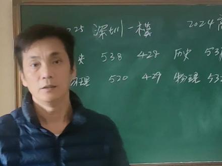 2025深圳一模分数,转换省排名。