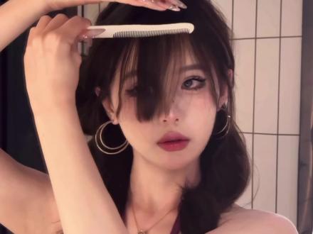 百万人要的发型教程来啦#发型教程 #斜刘海