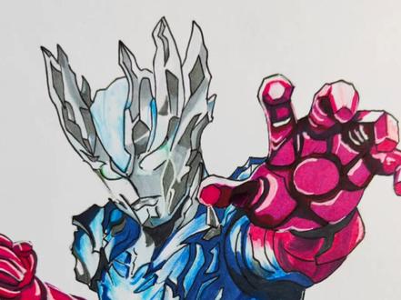 画完赛迦,奥特踏山河终于凑齐了#赛迦奥特曼 #你要永远相信光 #你要相信光 #手绘