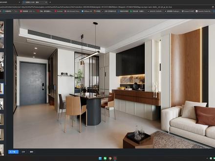 灯光补光详解 单张案例图片在@拾光视觉(效果图代画) 里。#酷家乐 #酷家乐灯光 #酷家乐渲染 #效果图
