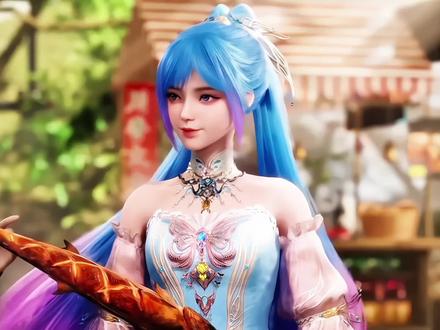 唐舞桐这个建模是越看越好看,这双马尾是真的很特别!#国漫