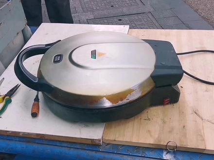 厨具维修/台式电饼铛维修,怎么拆成为关键