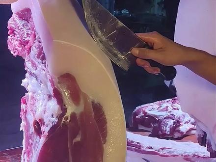 你肯定见过肥瘦分明的猪肉 #涨知识 #科普
