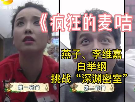#疯狂的麦咭 燕子、李维嘉、白举纲挑战“深渊密室”
