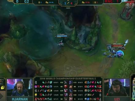 S8全球总决赛 RNG VS G2 Uzi失误集锦