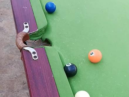 短拉延伸短! "快看台球 "台球杆法 "