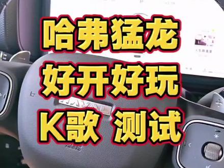 猛龙燃油版也可以在车里k歌#哈弗猛龙#猛龙KTV#用车技巧#日常拍车#猛龙车机