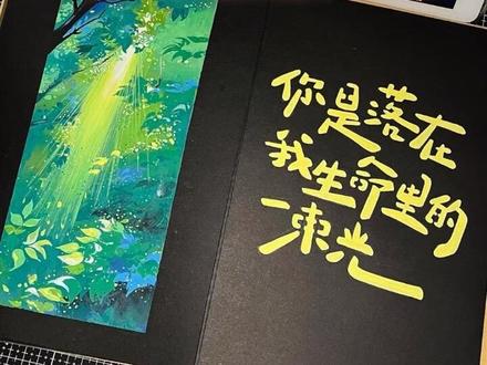 风琴本|内页教程
不是落在我生命里的一束光💫
#风琴本 #情人节礼物 #绘画 #恋爱 #丁达尔效应