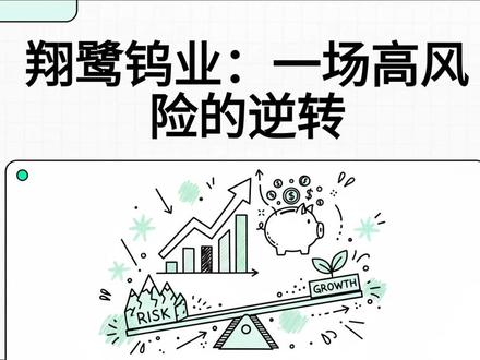 翔鹭钨业:一场高风险的逆转 #贵金属 #翔鹭钨业 #投资 #股票 #基础材料