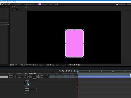 AE教程卡通科技mg电池电量充电效果(1)