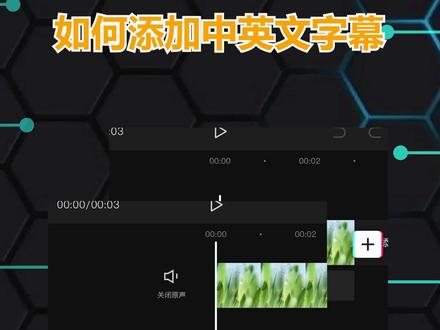 添加中英文字幕的操作步骤 你学会了么?? #剪映教程