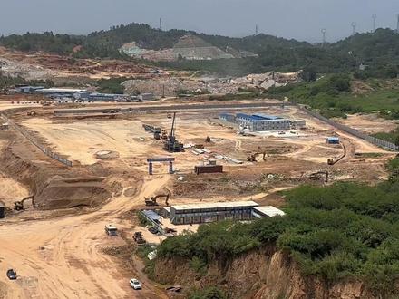 汕尾中央商务区 汕尾第二实验学校 已经开始动工 预计两年完工招生#汕尾实验小学 #城市建设 #汕尾高铁站