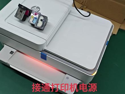 惠普60,64系列打印机安装连接打印全流程