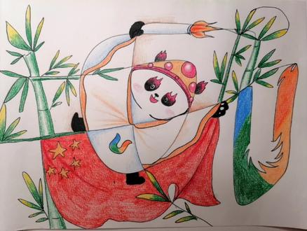 #蓉 #乱涂乱画系列 #想象力
大运会的吉祥物太可爱了