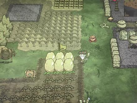 大力士终于种出巨大化土豆了😙😙#饥荒#饥荒联机版