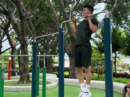也可以说是退阶双力臂#双力臂#双力臂教学 #干货教学 #街健#单杠