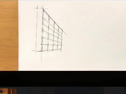 一分钟教你画常用单体-书架!#设计手绘 #福州卓越手绘 #卓越手绘 #绘画过程