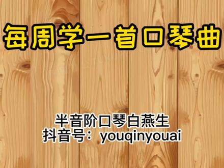 配合直播小小的总结。给小白朋友提供帮助。#口琴 #白燕生口琴 #每天学习一点点