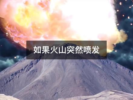 如果地球上所有火山突然喷发,会发生什么? @抖音小助手 #暑期知识大作战