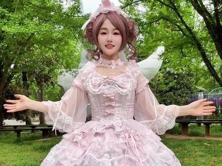 伊甸园的适配裙撑#lolita日常 #lolita #洛丽塔lolita #裙撑 #伊甸园