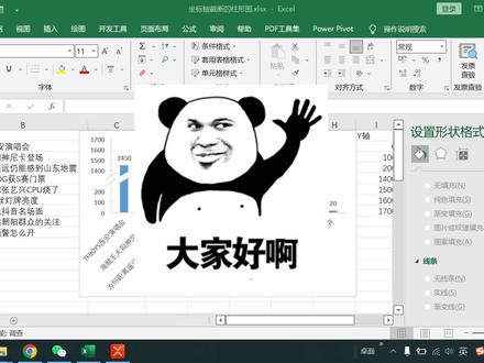 高级的截断柱形图怎么做?断层柱形图数据差异过大坐标轴不连续 #数据可视化 #excel #办公软件