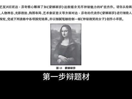 距离广西单招考试最后一周,教你如何拿下美术探究大题15分#广西单招对口 #广西单招 #广西对口 #广西单招复习资料