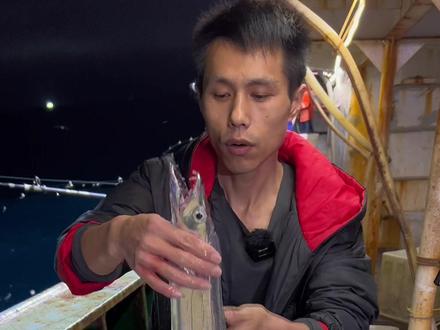 带鱼是深水鱼,很难养殖,之前有人尝试,但养殖成本要远大于捕捞成本,所以,人家也不傻#狂飙 #高启强 #老默我想吃鱼了 #海鲜原产地 #带鱼