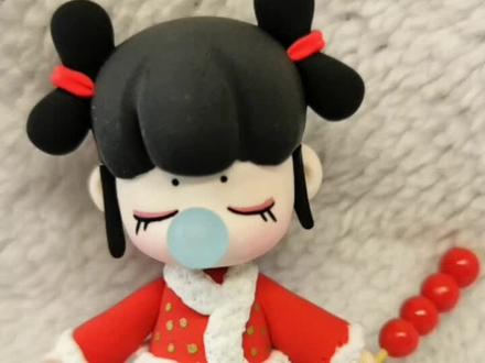 爱吃糖葫芦吗?#超轻粘土 #宅春节涨知识