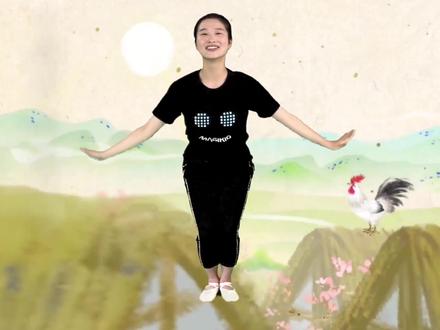 一叫千门万户开!《画鸡》音乐+舞蹈,开启魔力小孩#古诗词频道。