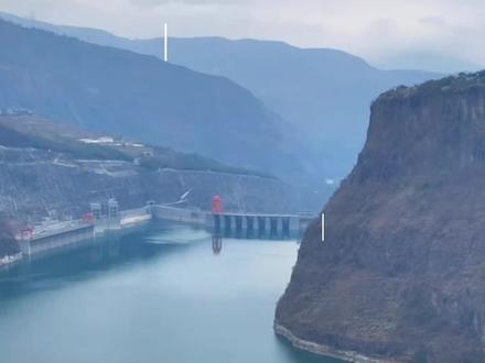 溪洛渡水电站#超级工程