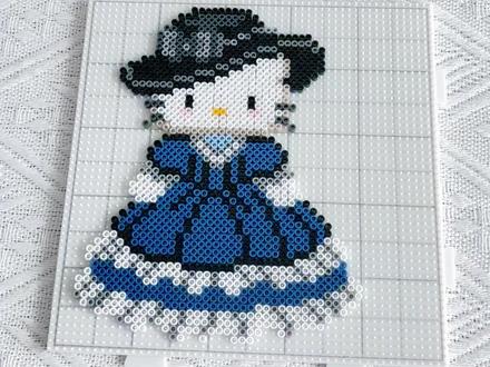 新手拼豆无孔熨烫教程 #拼豆 #拼豆教程 #新手拼豆 #拼豆图纸 #拼豆豆