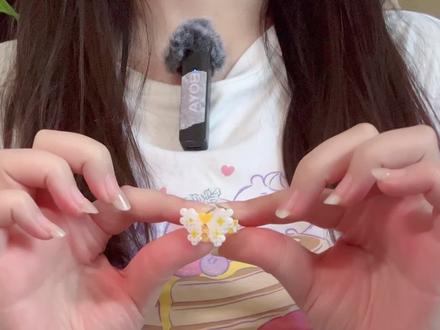 如果你没有很多豆,那就来做个拼豆戒指玩吧 #拼豆人无所不能 #抖音第0届拼豆大赛 #拼豆戒指 #可爱