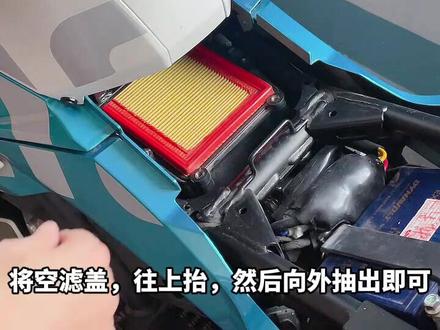#机车装备 春风250SR-更换高流量空气滤芯