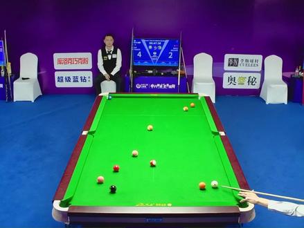 国产利文运气爆棚,强势扭转比分一度领先,能否突围败部呢 #秦利文 #铁头617 #乔氏 #乔氏中式台球 #王思诺