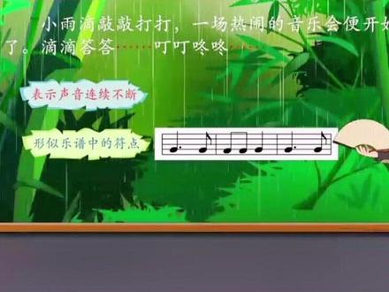 三年级上册语文《大自然的声音》#三年级上册语文 #动画 #小学语文 #每天学习一点点 #三年级语文上册