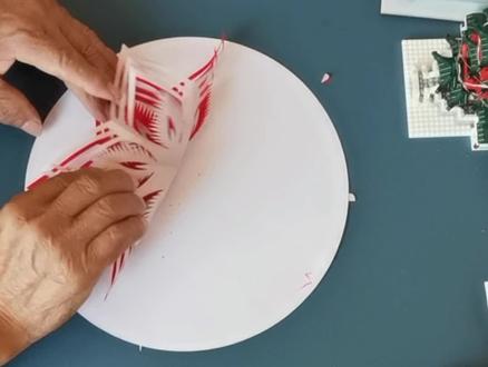 六折窗花剪纸手工教程#手工剪纸 #剪纸艺术 #六折剪纸教程