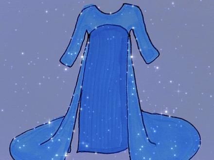 艾莎公主的长裙。听说发第二遍能让更多人看到,真的吗?😊#简笔画 #冰雪奇缘#热门@抖音小助手 @DOU+小助手 @抖音动漫