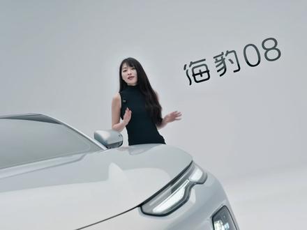 抢先体验海豹08!30万级颜值科技双硬核 #比亚迪 #海豹08 #海洋旗舰轿车海豹08 #海洋网5678产品矩阵正式成型 #比亚迪第二代刀片电池及闪充技术